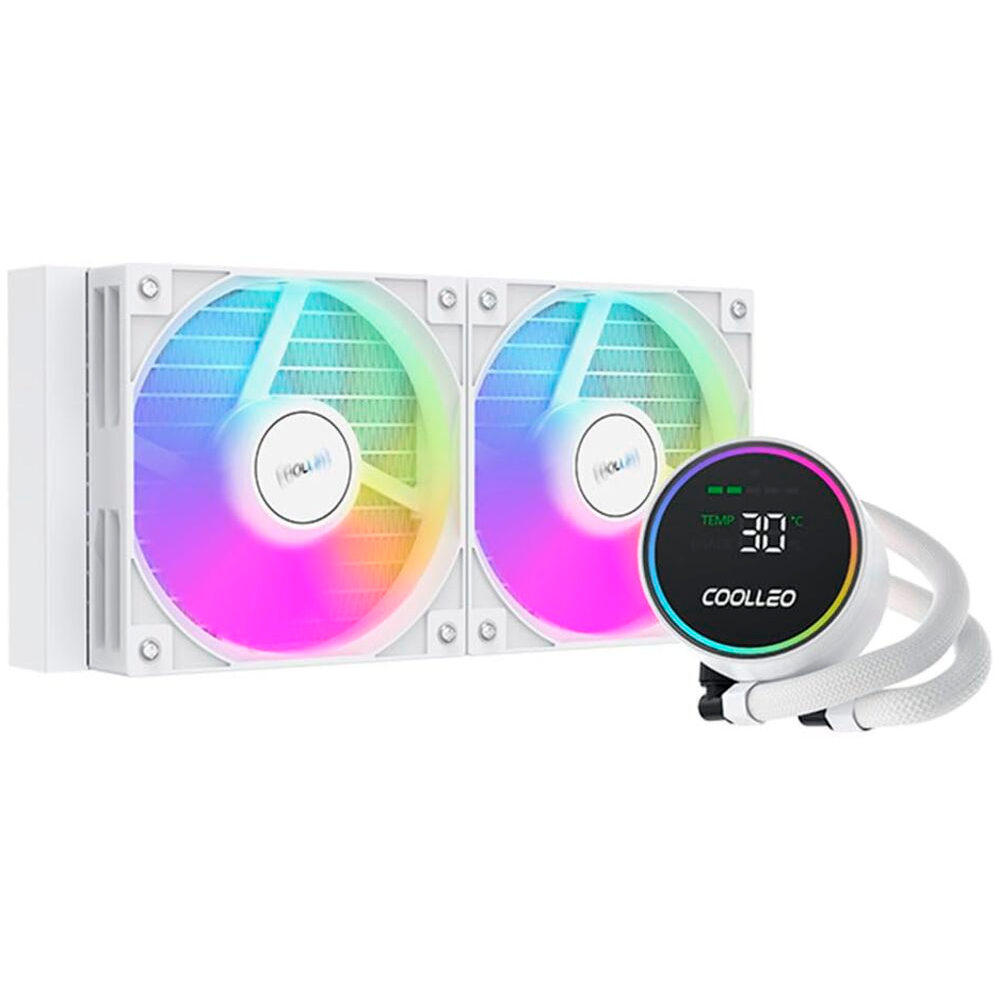 Система жидкостного охлаждения Coolleo ICE Fairy DIG 240 LITE WH