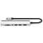 Док-станция Satechi 7-in-1 USB-C Slim Multiport Adapter with Ethernet Silver - ST-P7SS - фото 2