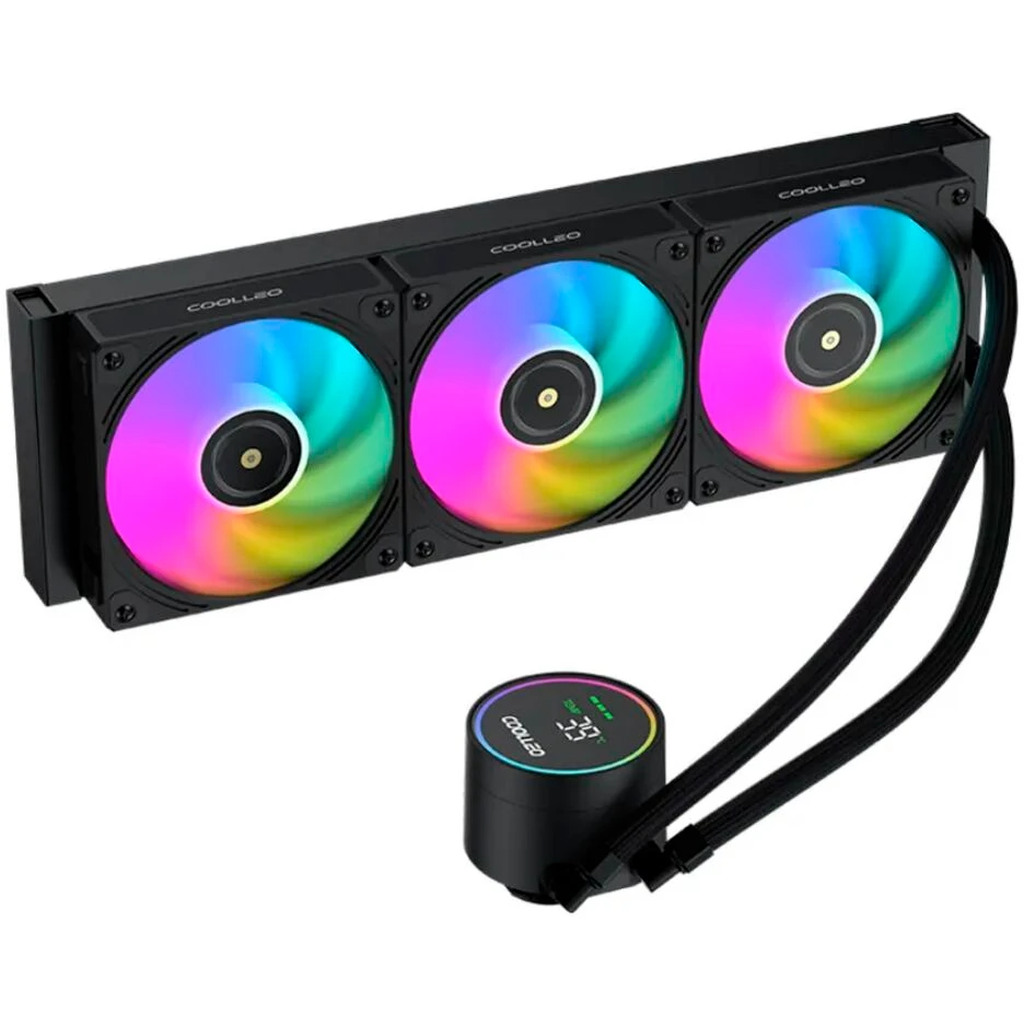 Система жидкостного охлаждения Coolleo ICE Fairy DIG 360 BK - DIG-360-BK - фото 2