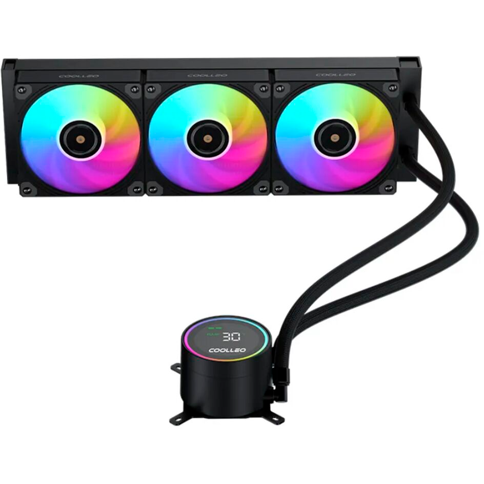 Система жидкостного охлаждения Coolleo ICE Fairy DIG 360 BK - DIG-360-BK - фото 4
