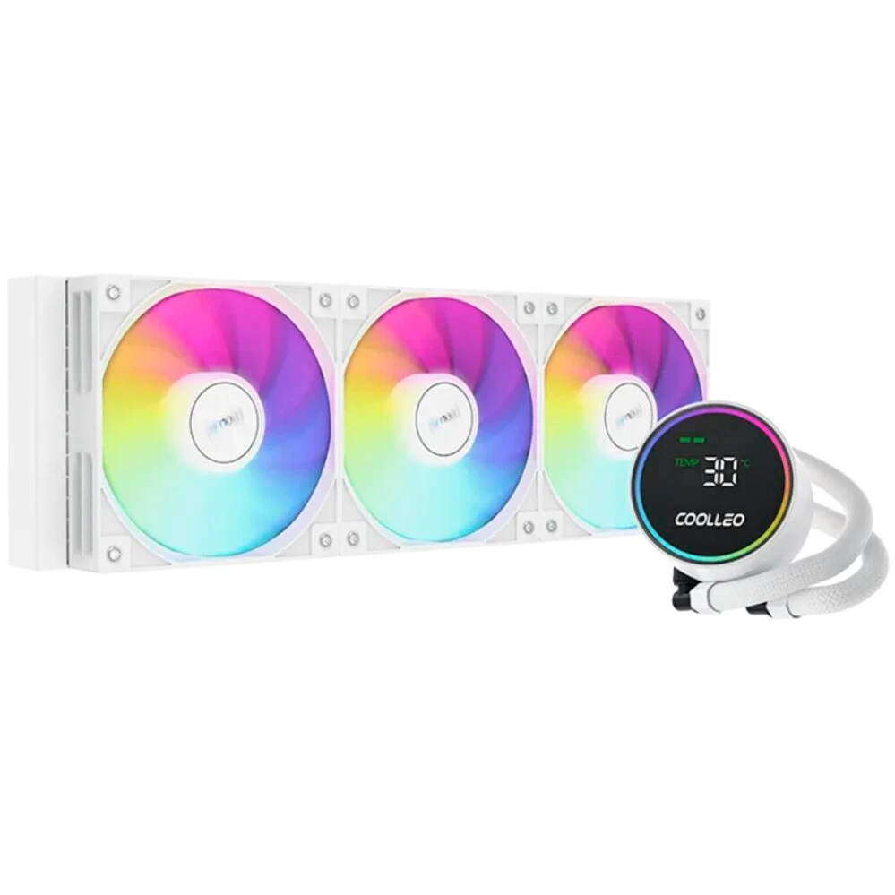 Система жидкостного охлаждения Coolleo ICE Fairy DIG 360 LITE WH - DIG-360-LITE-WH