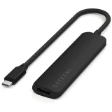 Док-станция Satechi 4-in-1 USB-C Slim Multiport Adapter 4K Black (ST-P4SK)