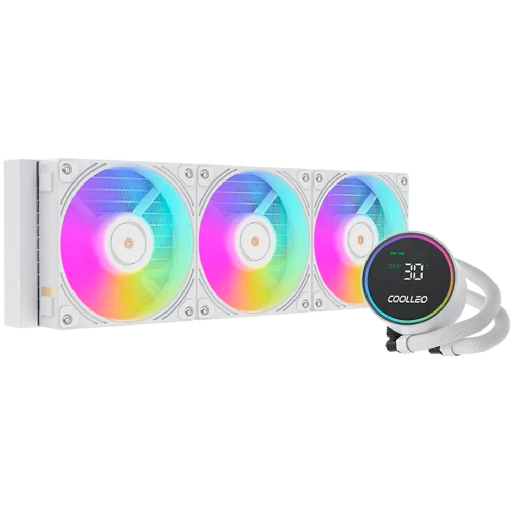 Система жидкостного охлаждения Coolleo ICE Fairy DIG 360 WH - DIG-360-WH
