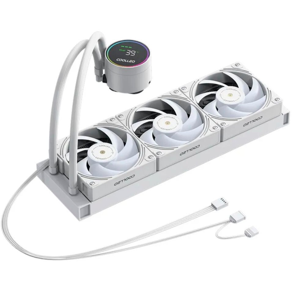 Система жидкостного охлаждения Coolleo ICE Fairy DIG 360 WH - DIG-360-WH - фото 5