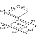 Индукционная варочная панель MAUNFELD CVI594SBG Inverter (КА-00022418)