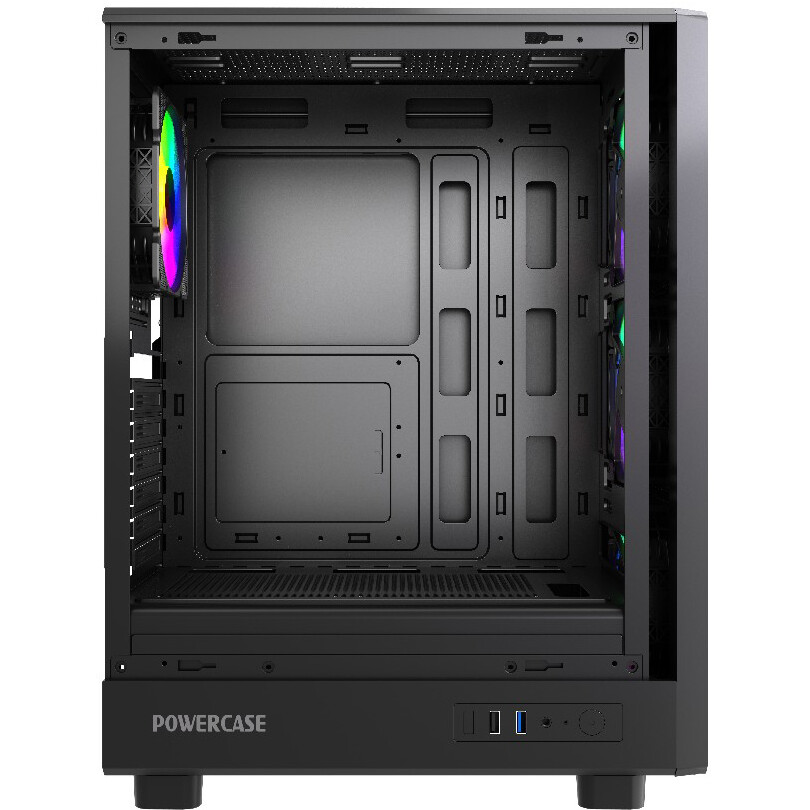 Корпус Powercase Mistral A4B Black - CMAB-L4 - фото 4