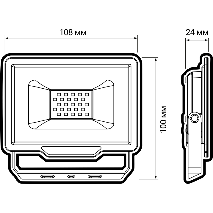 Прожектор JazzWay PFL-C3 20w - 5023543A - фото 5