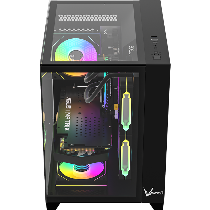 Корпус Formula Crystal Z9M Black - CRYSTAL Z9M B - фото 4