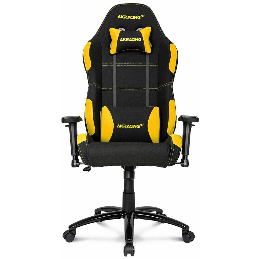 Игровое кресло AKRacing K7012 Black/Yellow - AK-K7012-BY - фото 2