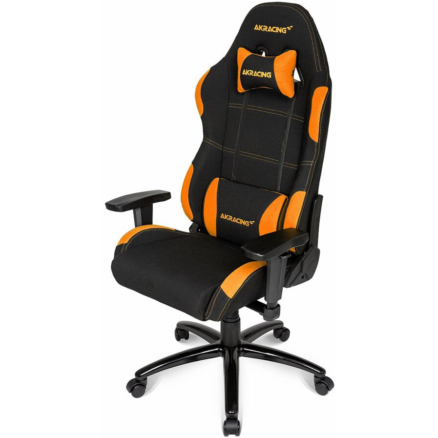 Игровое кресло AKRacing K7012 Black/Orange - AK-K7012-BO - фото 4