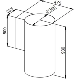 Вытяжка MAUNFELD Lee Wall (sensor) 39 White (КА-00015696)