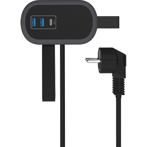 Сетевой фильтр Ritmix RM-112C Black - фото 2