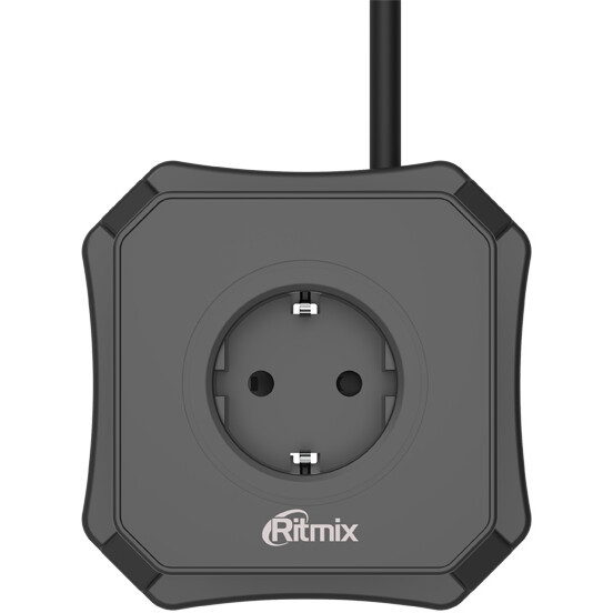 Сетевой фильтр Ritmix RM-352PD Black - фото 2