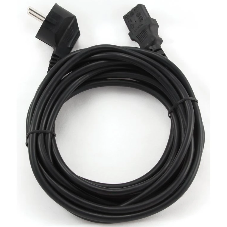 Кабель питания Schuko - C13, 5м, Gembird PC-186-VDE-5M