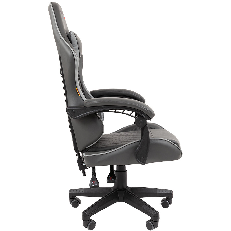Игровое кресло Chairman Game CH28 Black/Grey (00-07162899) - фото 3