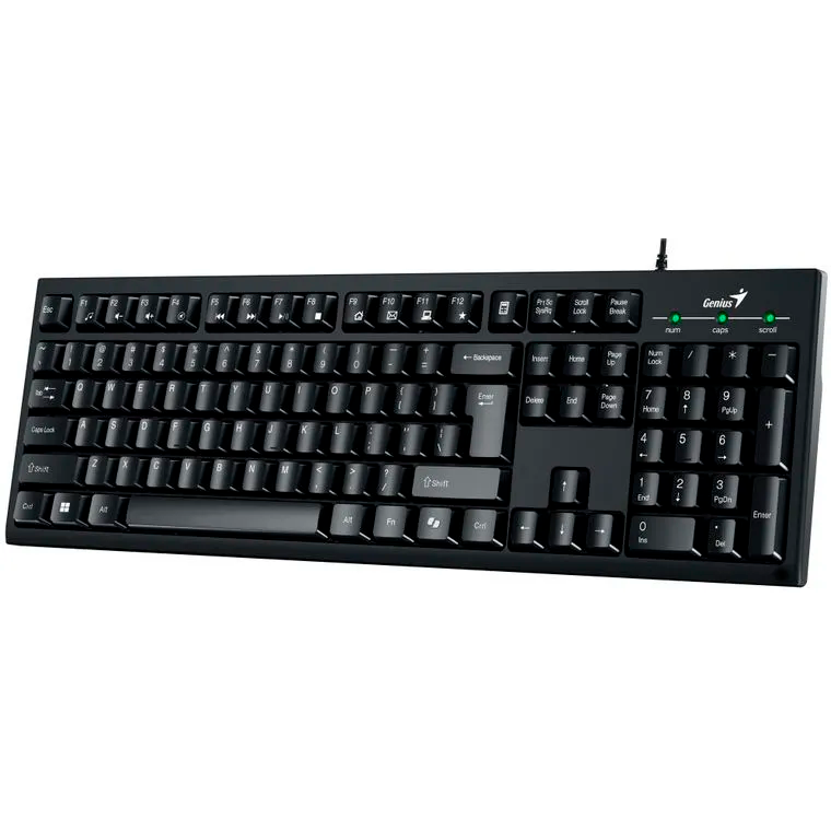 Клавиатура + мышь Genius Wired Combo KM-100SE - 31330009402 - фото 3