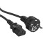 Кабель питания Schuko - C13, 1м, ExeGate EX297782RUS