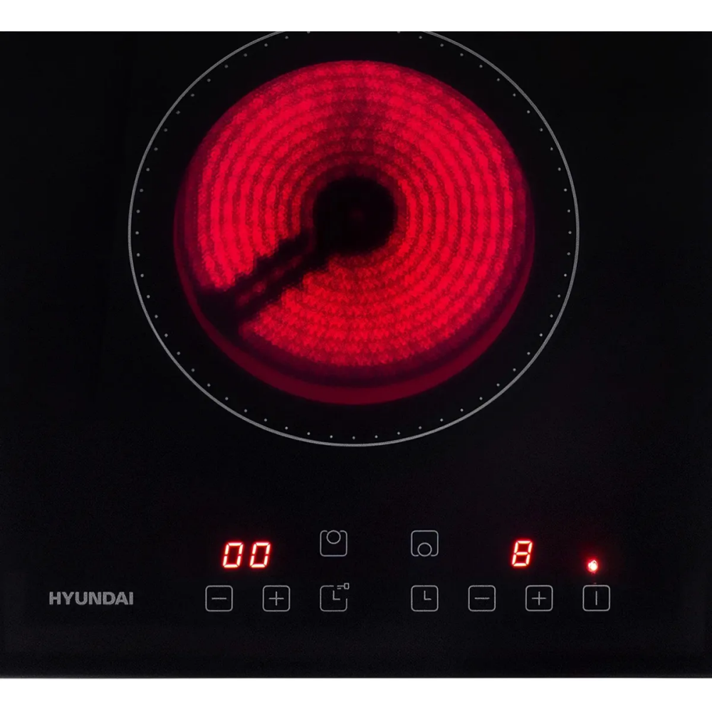 Электрическая варочная панель Hyundai HHE 3251 BG - фото 9