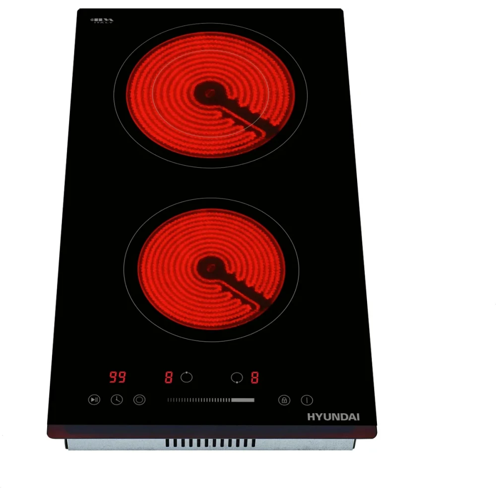 Электрическая варочная панель Hyundai HHE 3286 BG - фото 2