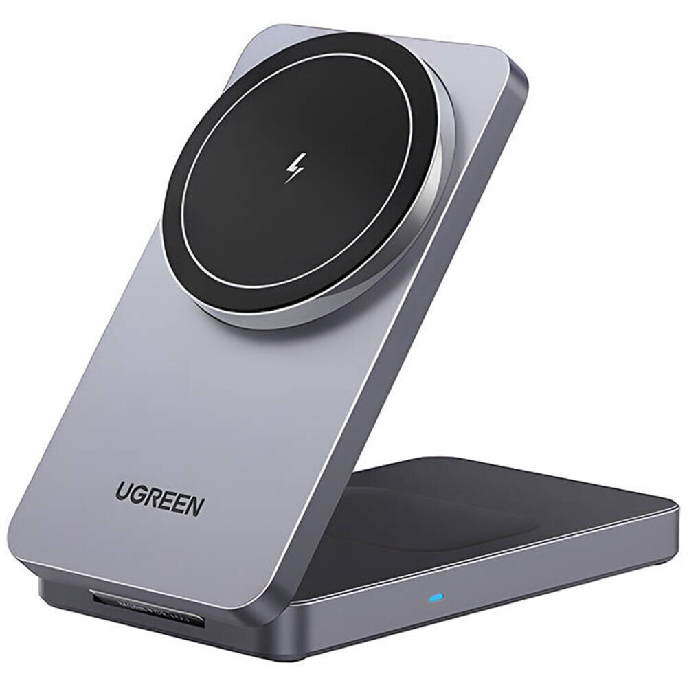 Беспроводное зарядное устройство UGREEN W528 Grey (45056)