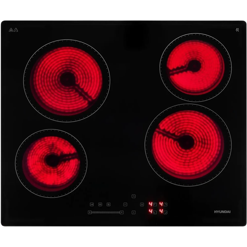Электрическая варочная панель Hyundai HHE 6451 BG - фото 2