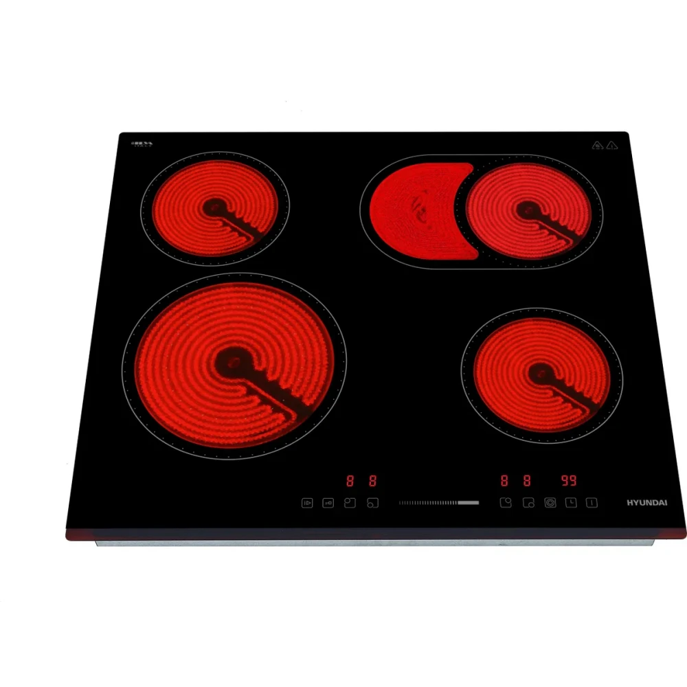 Электрическая варочная панель Hyundai HHE 6672 BG - фото 2