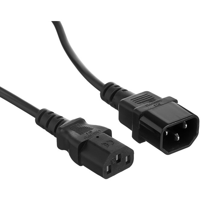 Кабель питания C13 - C14, 1м, ExeGate EX297761RUS