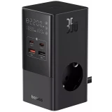 Сетевое зарядное устройство Baseus PowerCombo Tower (E00023606113-00)