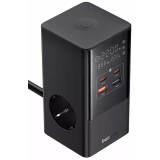 Сетевое зарядное устройство Baseus PowerCombo Tower (E00023606113-00)