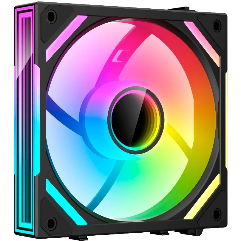 Вентилятор для корпуса XASTRA FS120B ARGB REVERSE Black - FS120-1BA-SRX-GL - фото 2