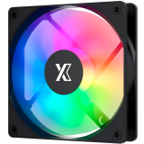 Вентилятор для корпуса XASTRA FC120B FRGB Black OEM (FC120-1BF-SBP-GL)
