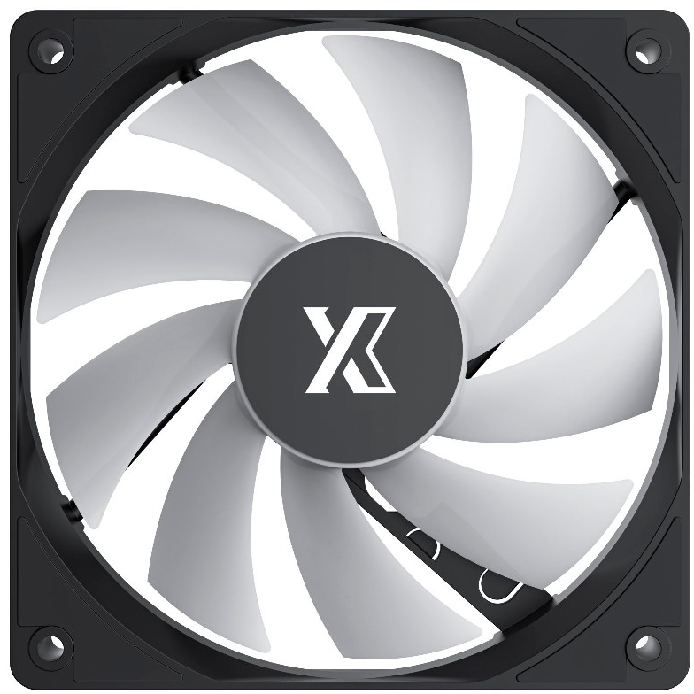 Вентилятор для корпуса XASTRA FC120B FRGB Black OEM - FC120-1BF-SBP-GL - фото 6