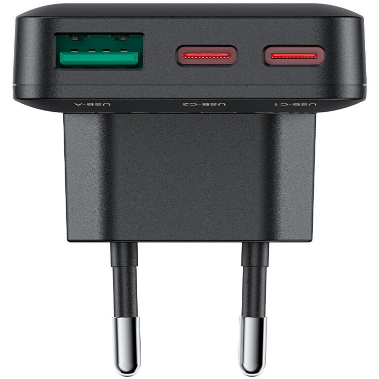 Сетевое зарядное устройство ACEFAST A100 Black - AF-A100-BK - фото 4