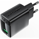 Сетевое зарядное устройство ACEFAST A90 Black (with USB-C - USB-A cable) (AF-A90P3-BK)