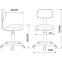 Детское кресло Бюрократ CH-W201NX Grey/Blue - CH-W201NX/LT-28 - фото 5