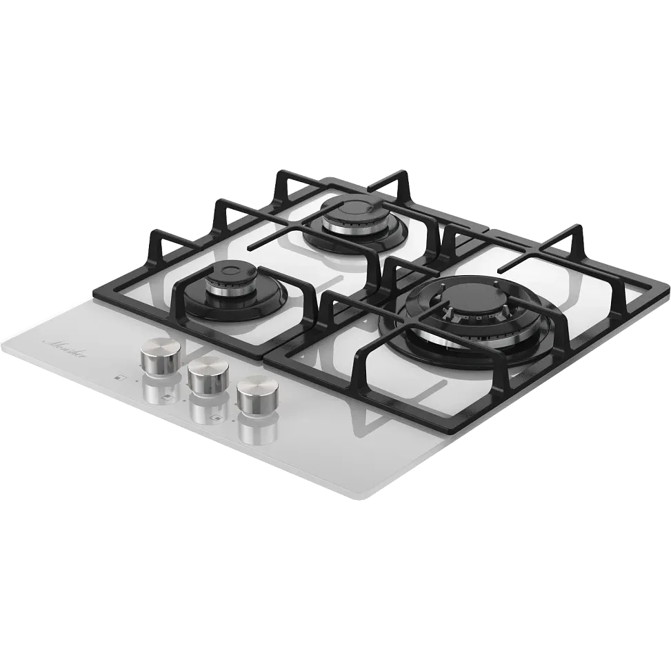 Газовая варочная панель Monsher MGG 43 Blanc - фото 2