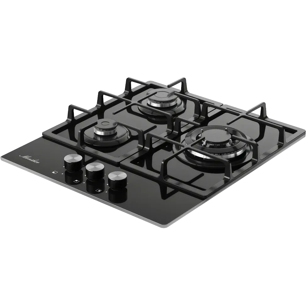 Газовая варочная панель Monsher MGG 43 Noir - фото 2