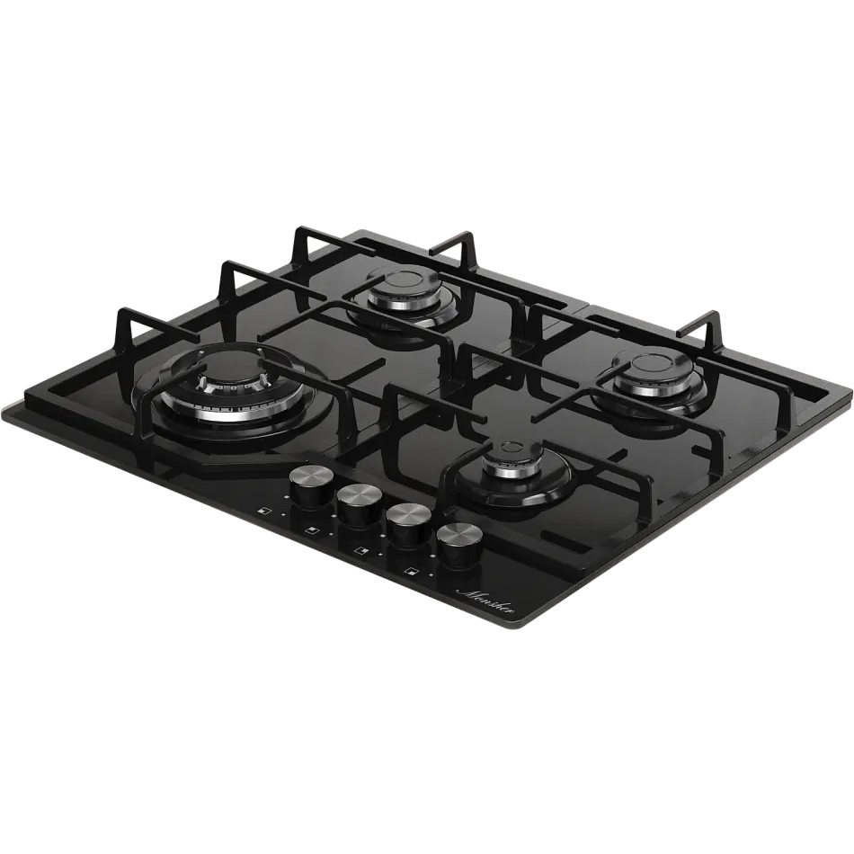 Газовая варочная панель Monsher MGG 63 Noir - фото 2