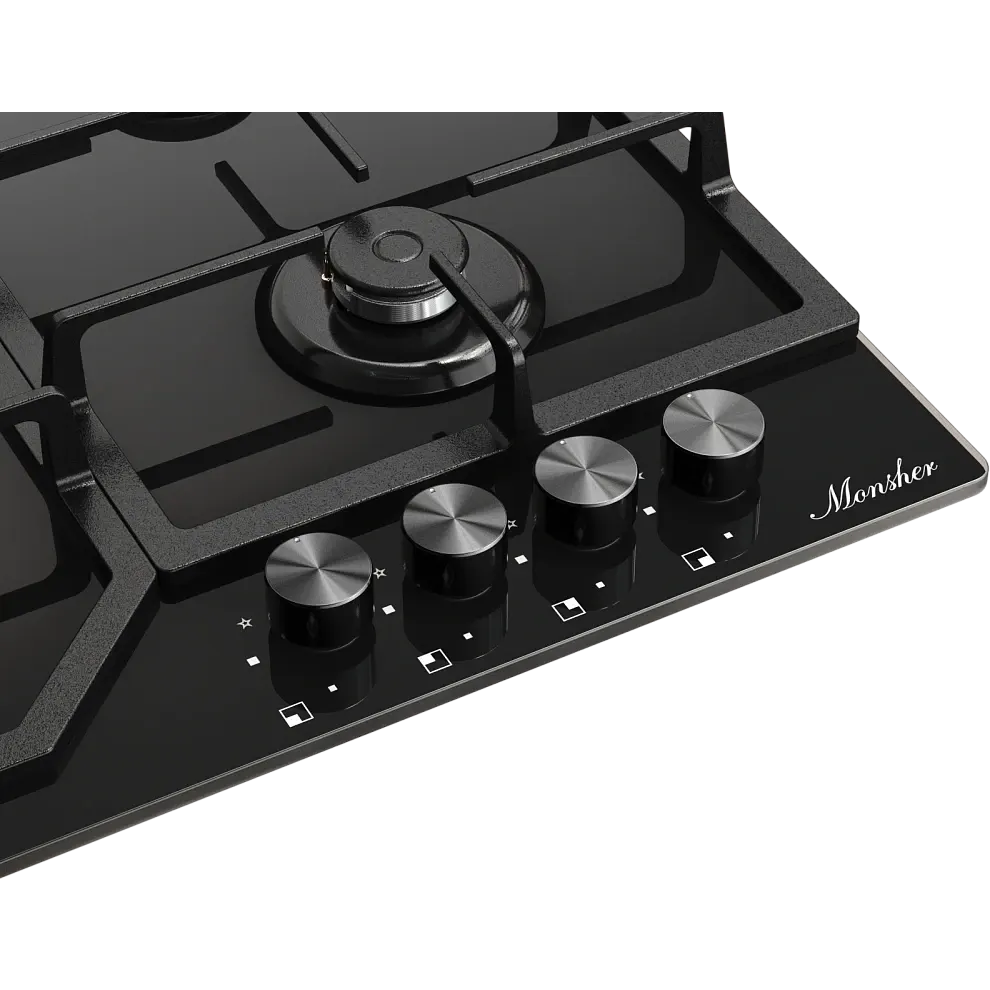 Газовая варочная панель Monsher MGG 63 Noir - фото 3