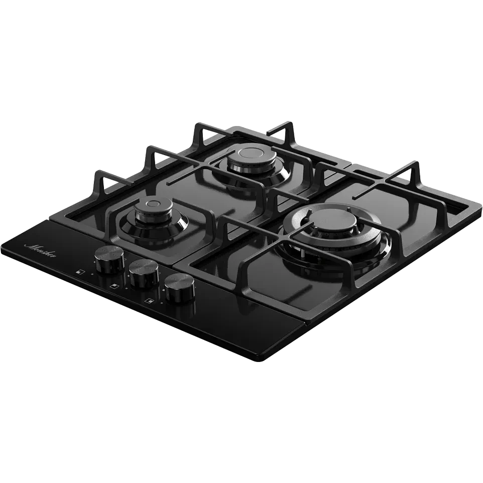 Газовая варочная панель Monsher MSG 43 Noir - фото 2