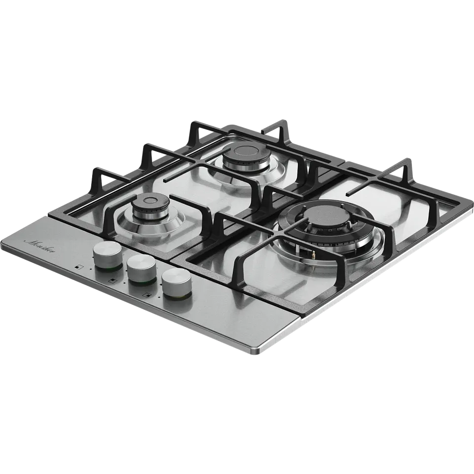 Газовая варочная панель Monsher MSG 43 Acier - фото 2