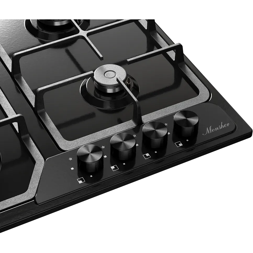 Газовая варочная панель Monsher MSG 63 Noir - фото 3