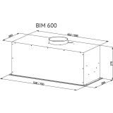 Вытяжка Kuppersberg BIM 600 Black