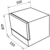 Отдельностоящая посудомоечная машина MAUNFELD MLP-06S (УТ000008327)