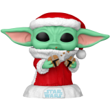 Фигурка Funko POP! Bobble Star Wars Holiday Grogu (80009)
