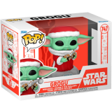 Фигурка Funko POP! Bobble Star Wars Holiday Grogu (80009)