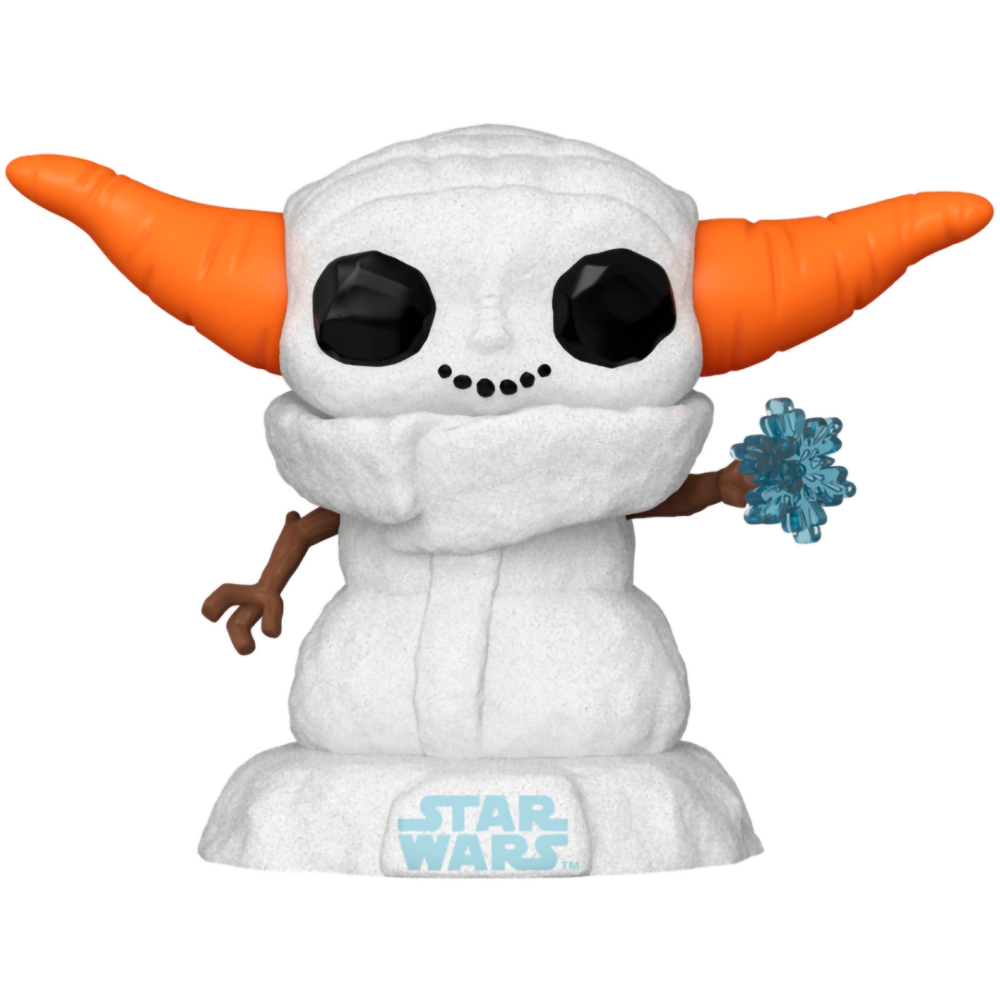 Фигурка Funko POP! Bobble Star Wars Holiday Grogu Snowman