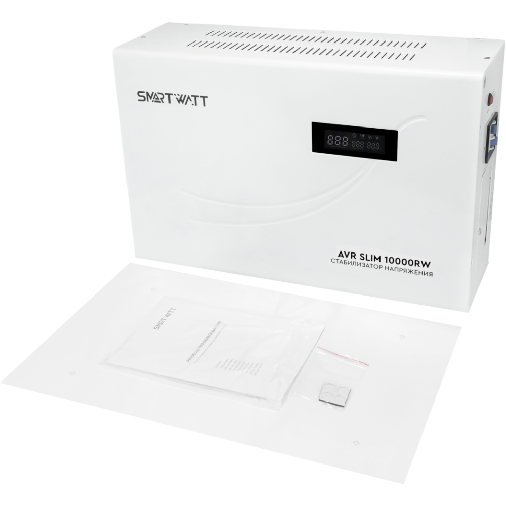 Стабилизатор напряжения SMARTWATT AVR SLIM 10000RW - 4512020310006 - фото 3