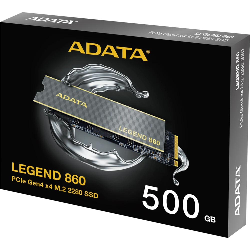 Накопитель SSD 500Gb ADATA Legend 860 (SLEG-860-500GCS) - фото 4