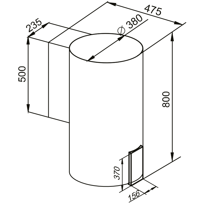 Вытяжка Kuppersberg WL-MOTUBA X - фото 9